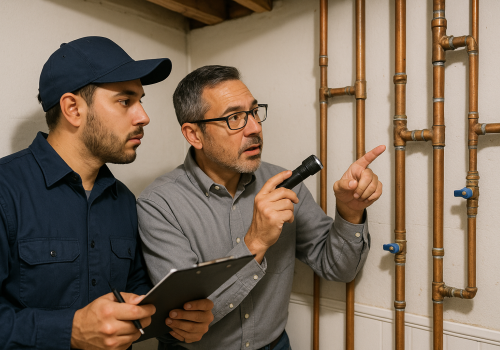 water line inspection